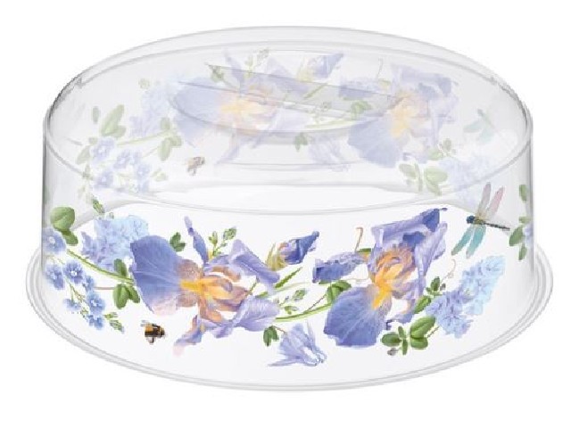 Крышка для СВЧ D250 с декором (бесцветный)